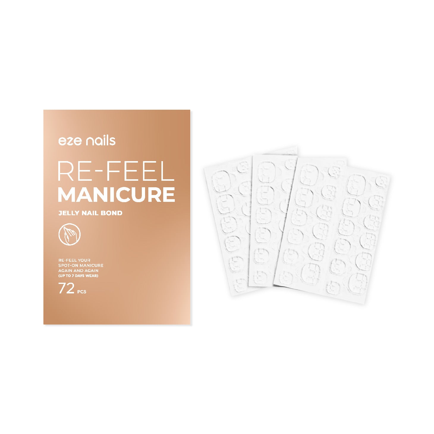 Re-feel Manicure Jelly Bond (Lem Kuku Tangan Pemakaian Ulang)
