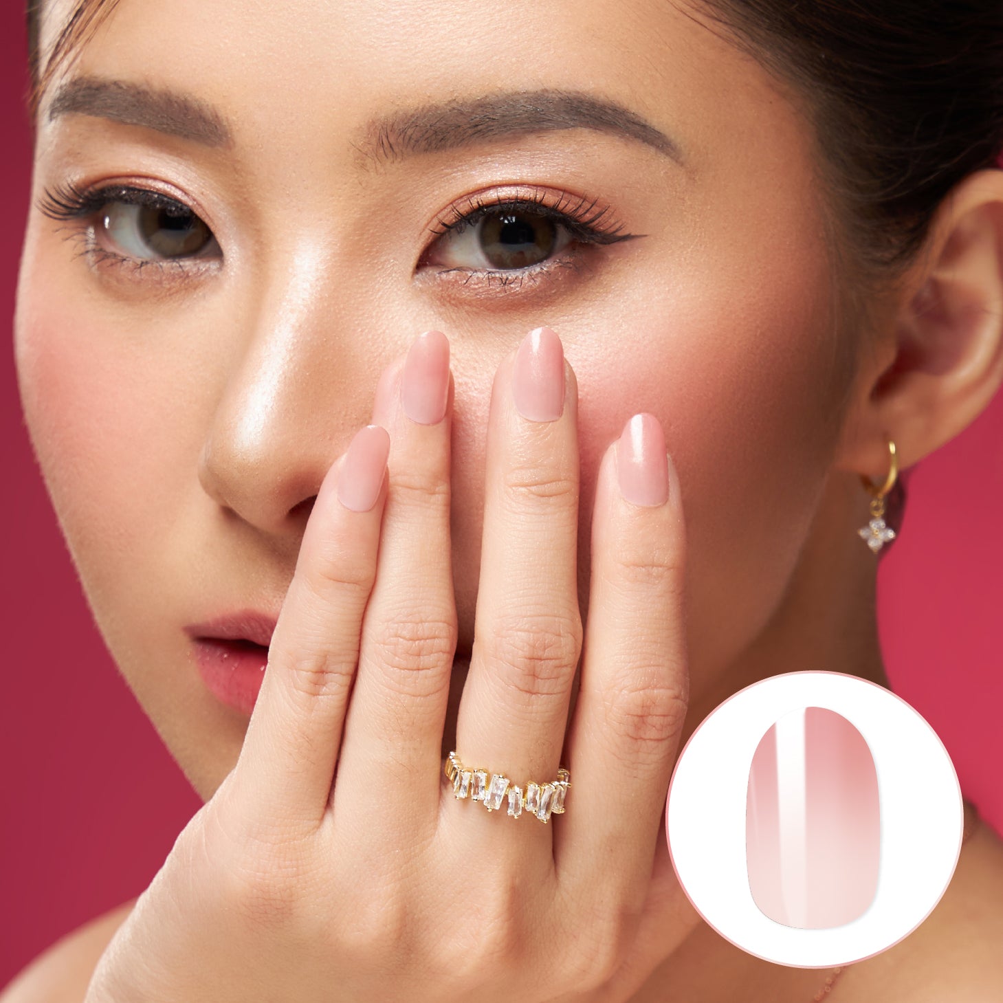 Blissful In Pink Ombre