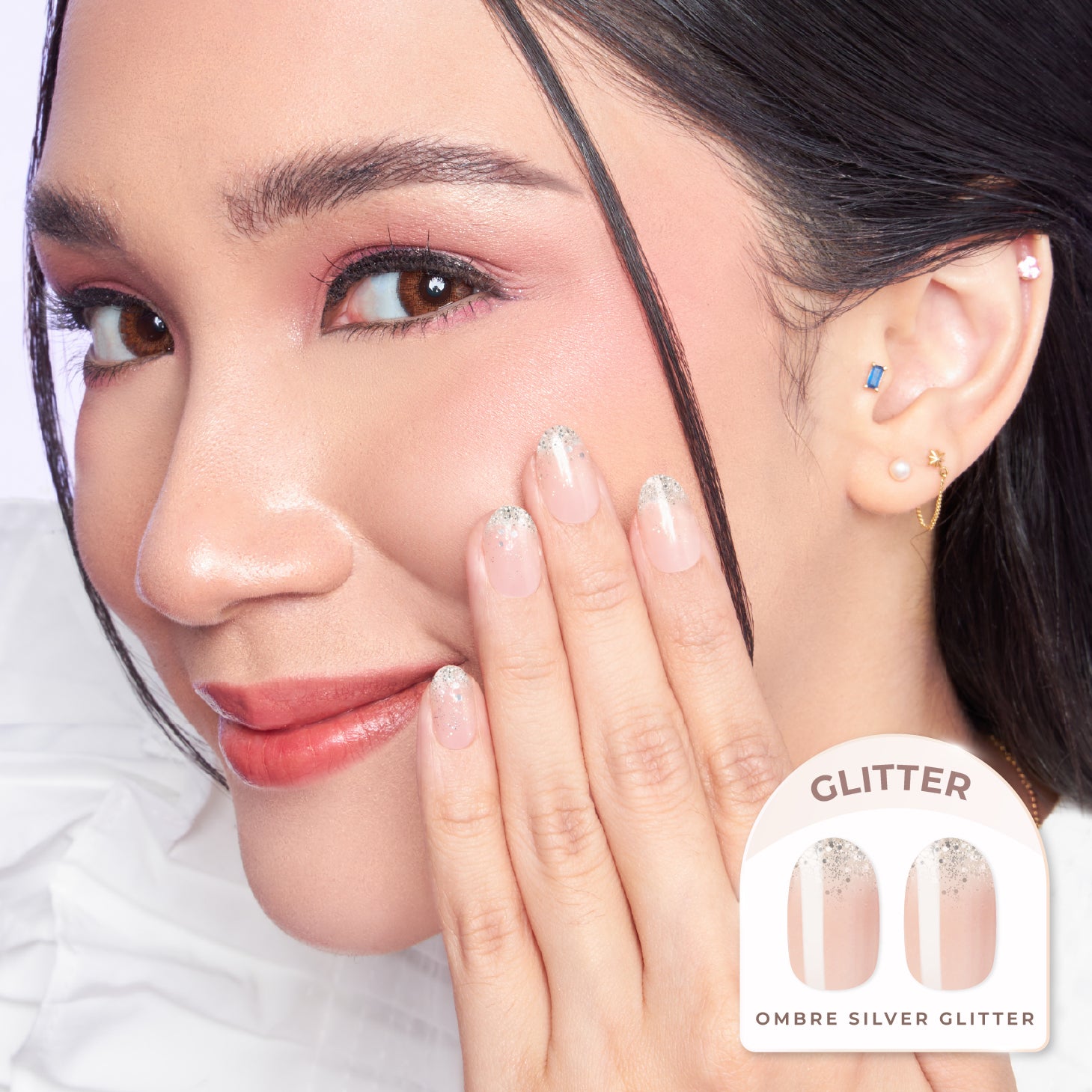 Kindness in Ombre Silver