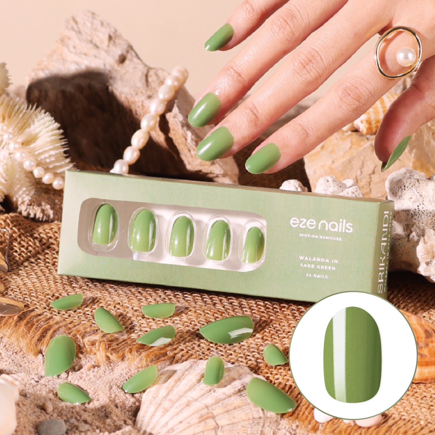 Walanda In Sage Green