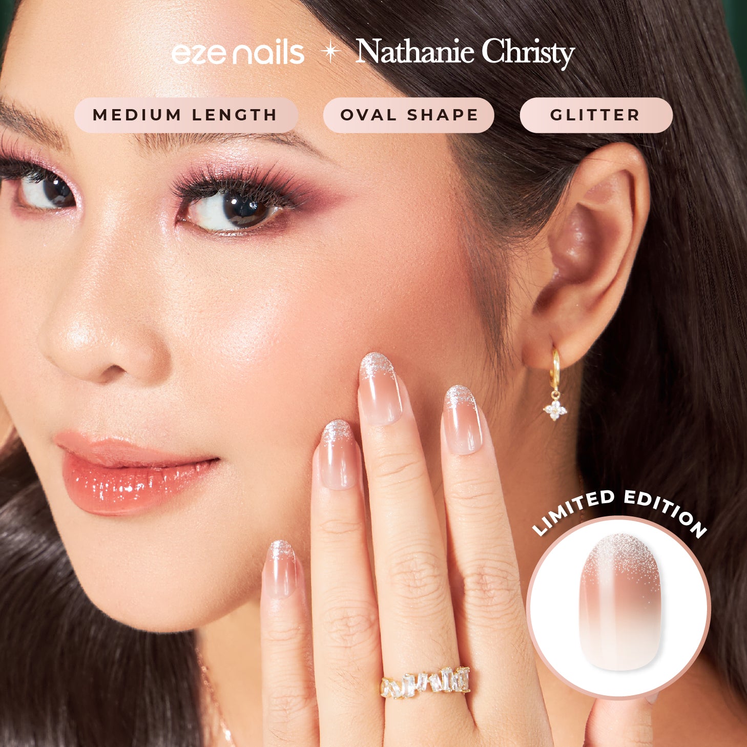 Eze Nails x Nathanie Christy Holidaze Collection
