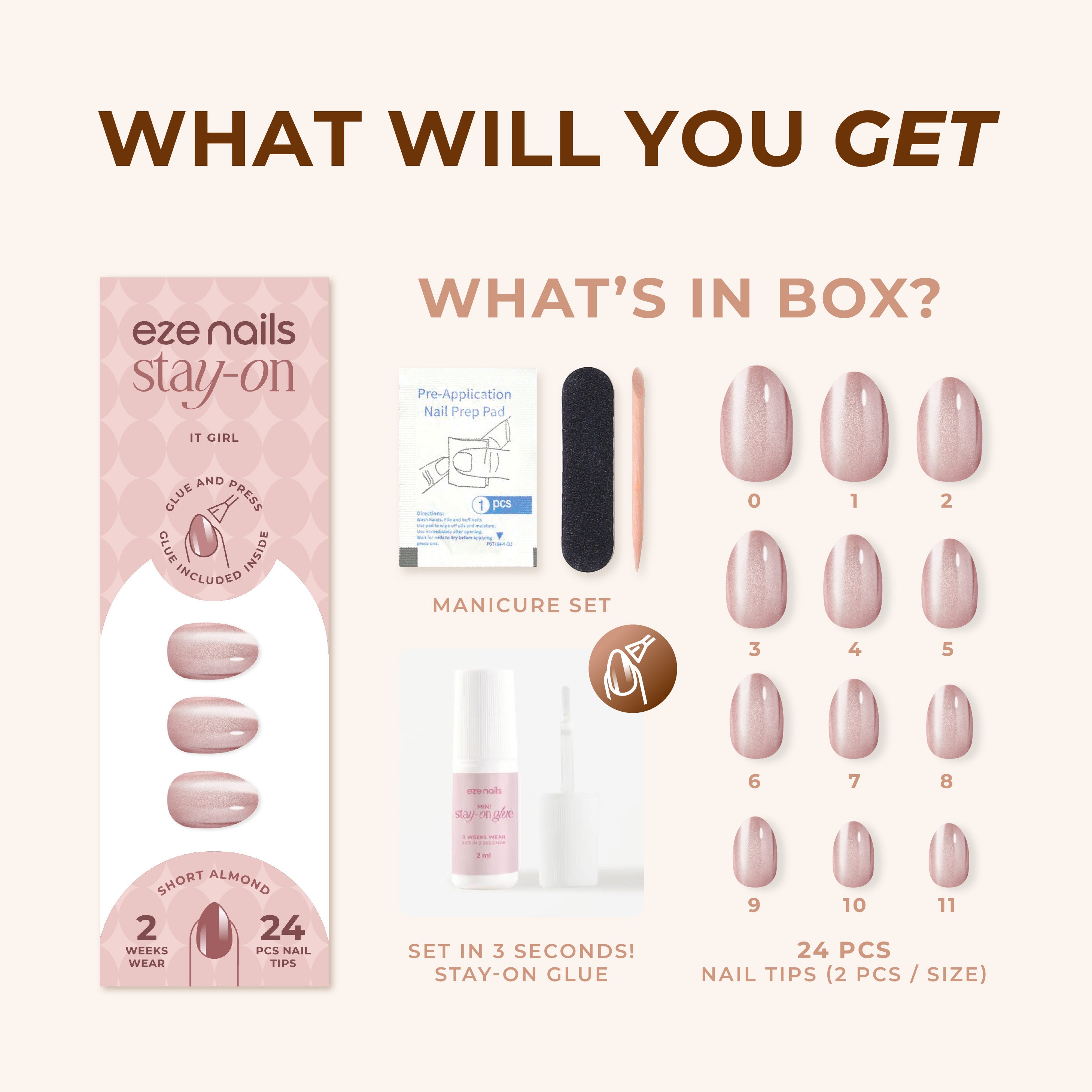 Stay On Nails - It Girl
