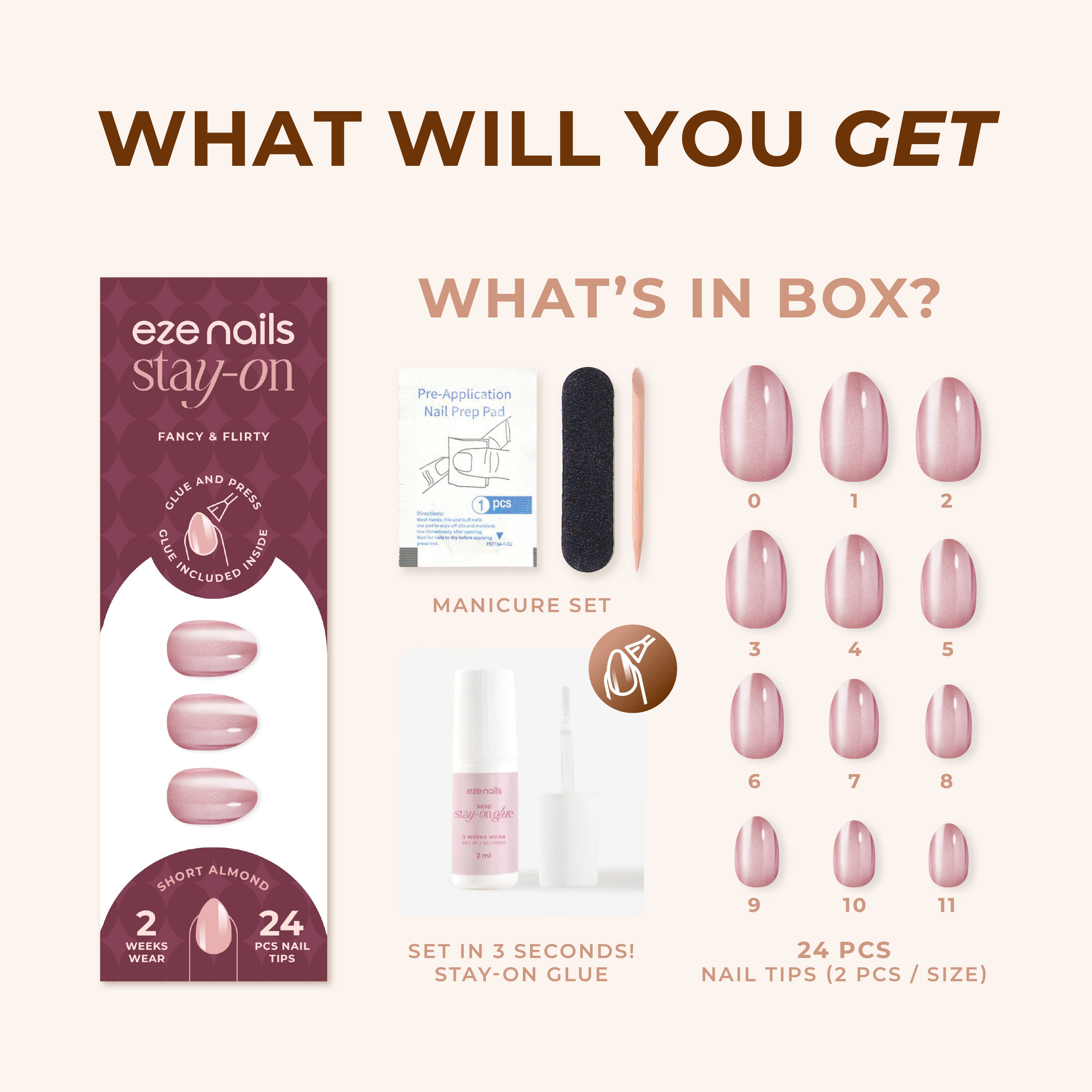 Stay On Nails - Fancy & Flirty
