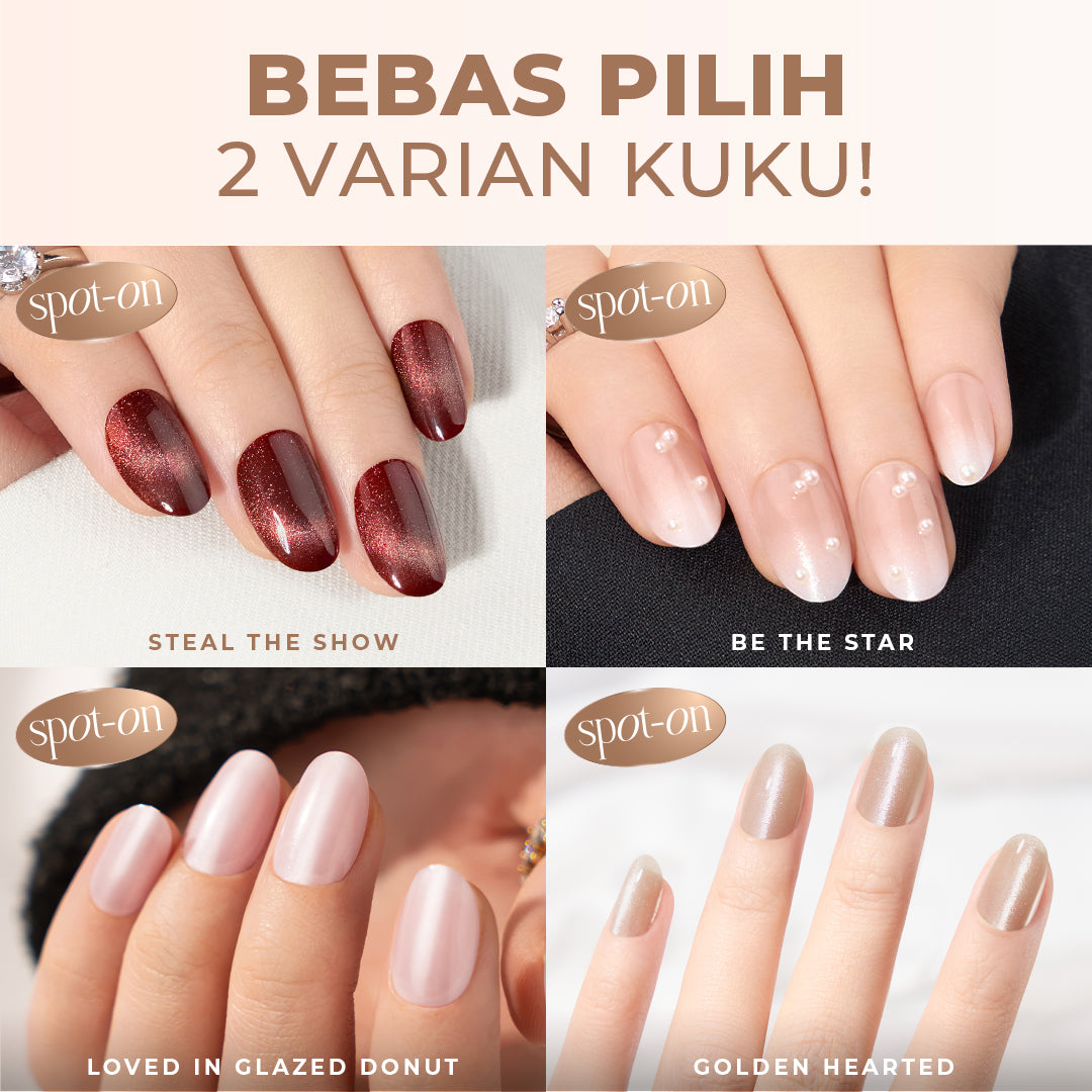 [BUY 1 GET 1] - Eze Nails Prewed Versatile Nails