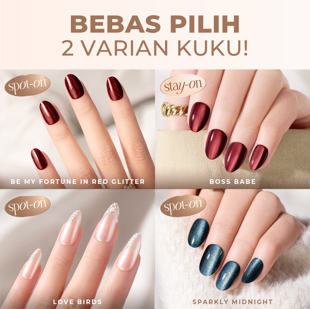 [BUY 1 GET 1] - Eze Nails Cultural Bride Nails