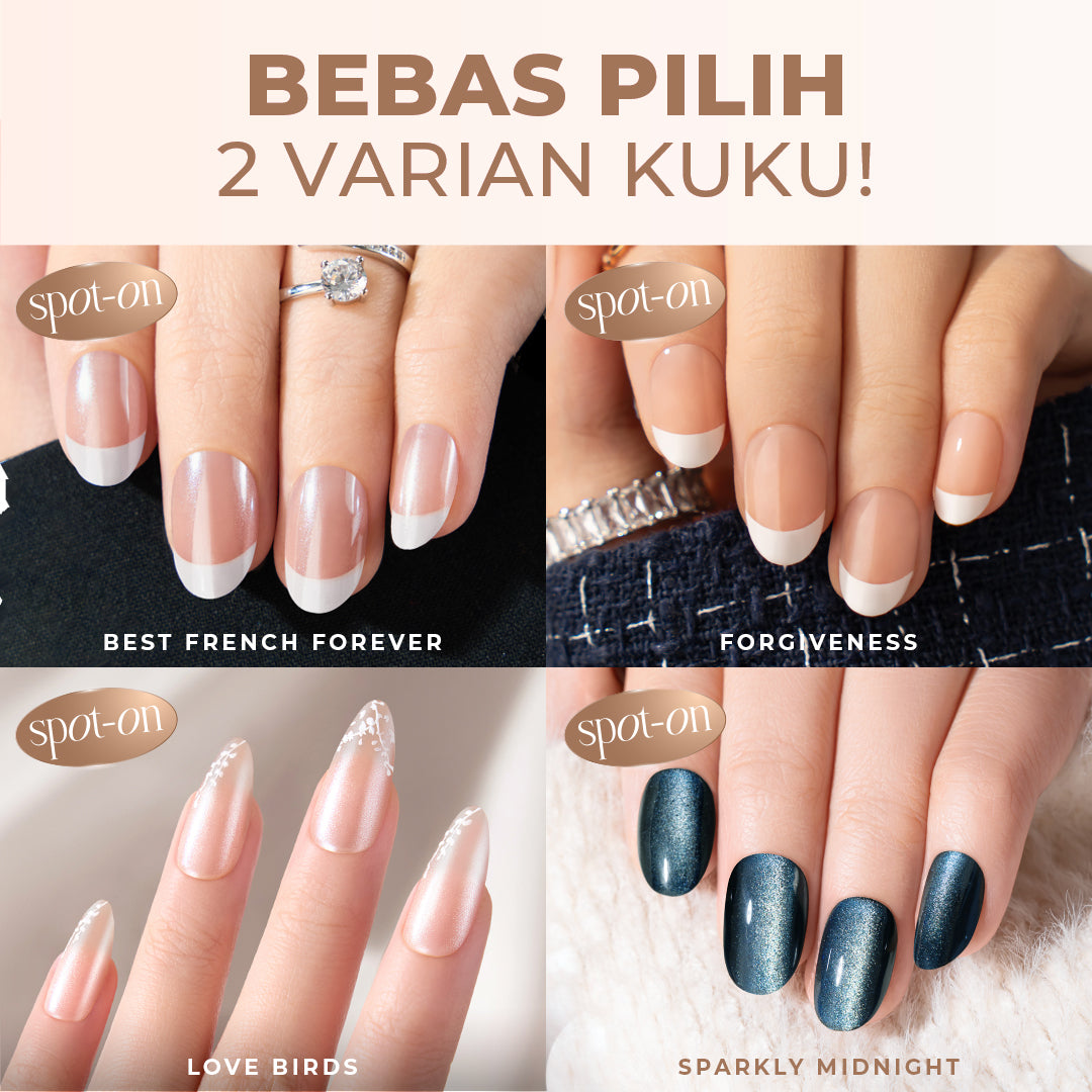 [BUY 1 GET 1] - Eze Nails Prewed Versatile Nails