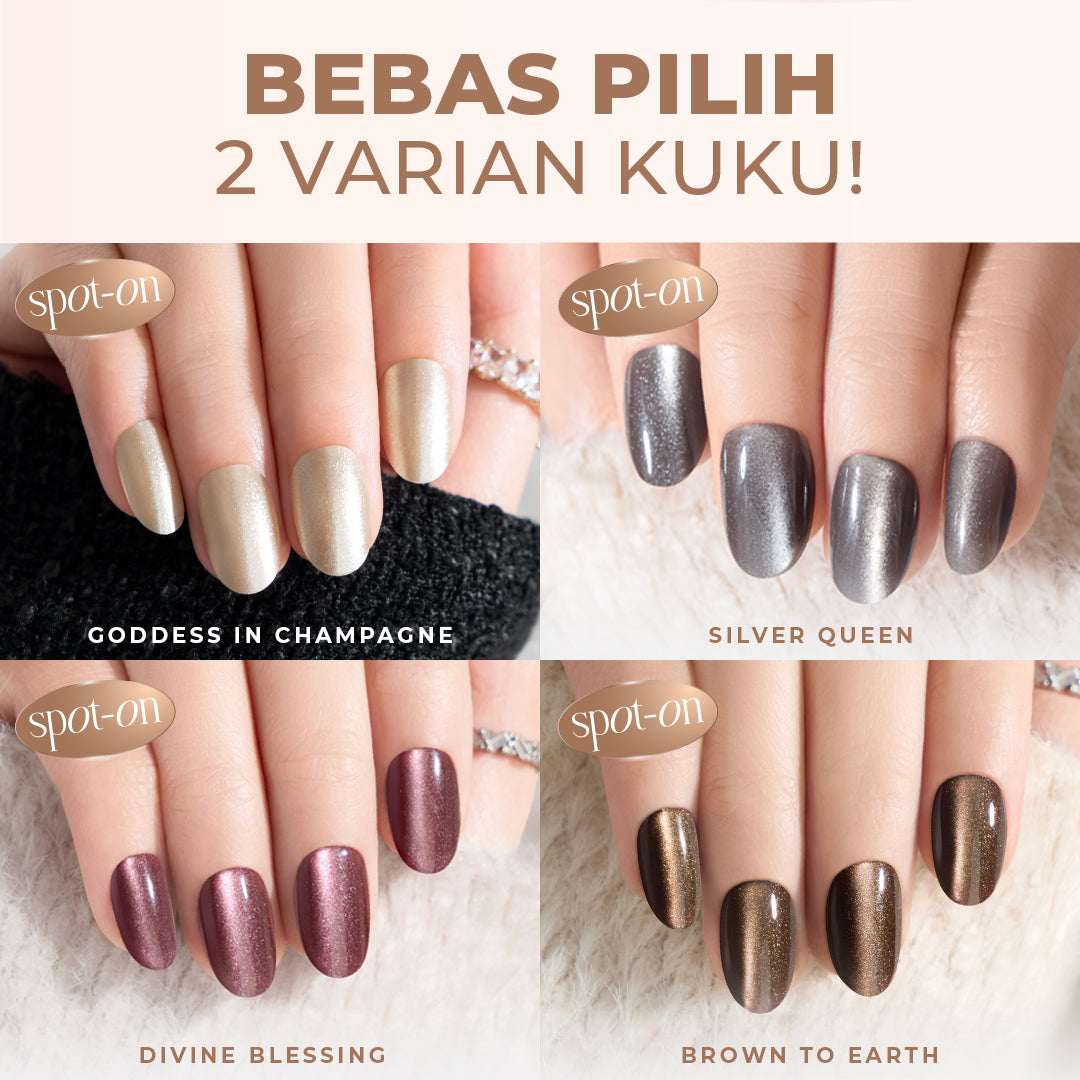 [BUY 1 GET 1] - Eze Nails Prewed Versatile Nails