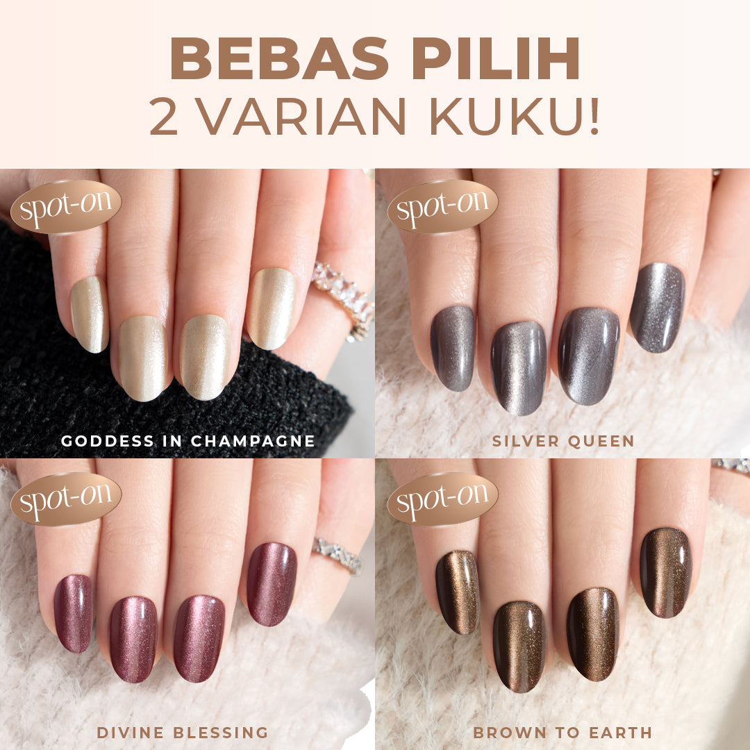 [BUY 1 GET 1] - Eze Nails Cultural Bride Nails