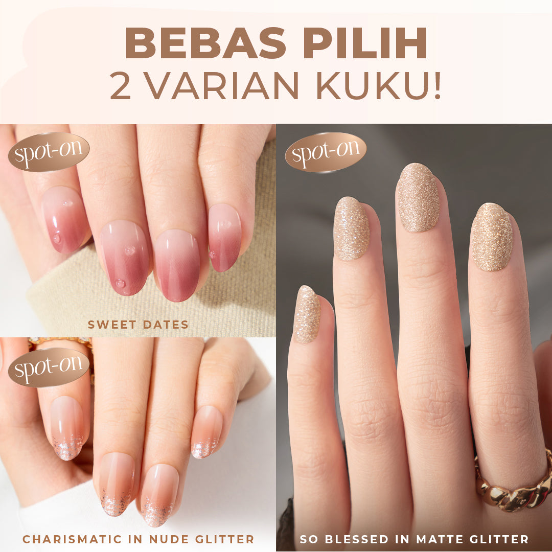 [BUY 1 GET 1] - Eze Nails Cultural Bride Nails