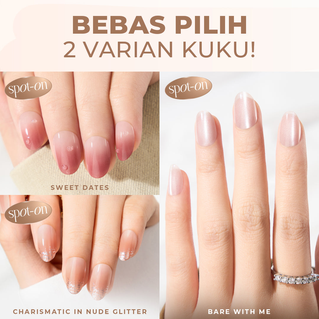 [BUY 1 GET 1] - Eze Nails Prewed Versatile Nails