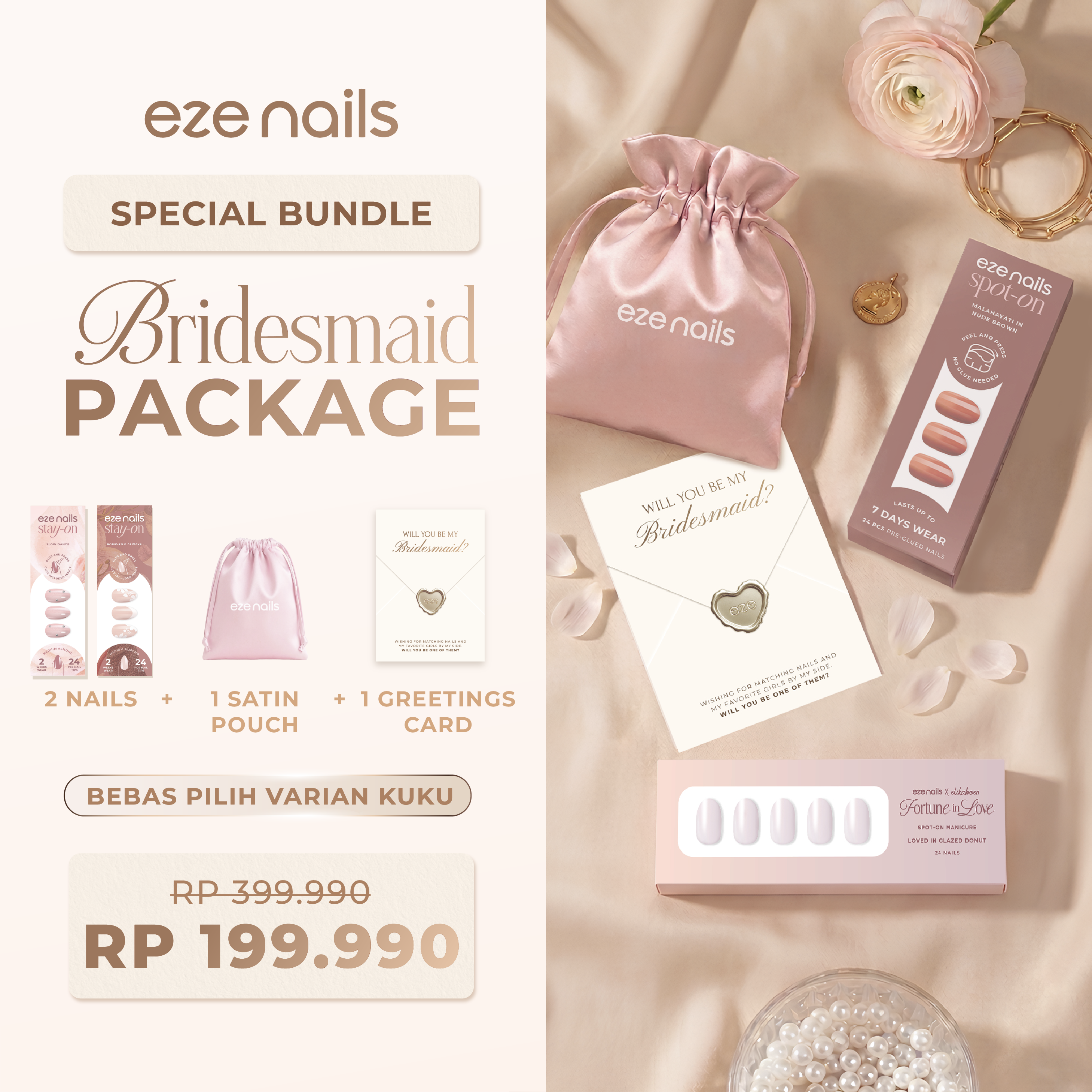 SPECIAL BUNDLE BRIDESMAID PACKAGE