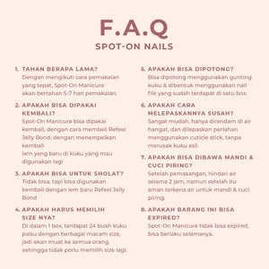 Uncontrollably Curious - Eze Nails Spot On Manicure (Kuku Palsu Tempel)