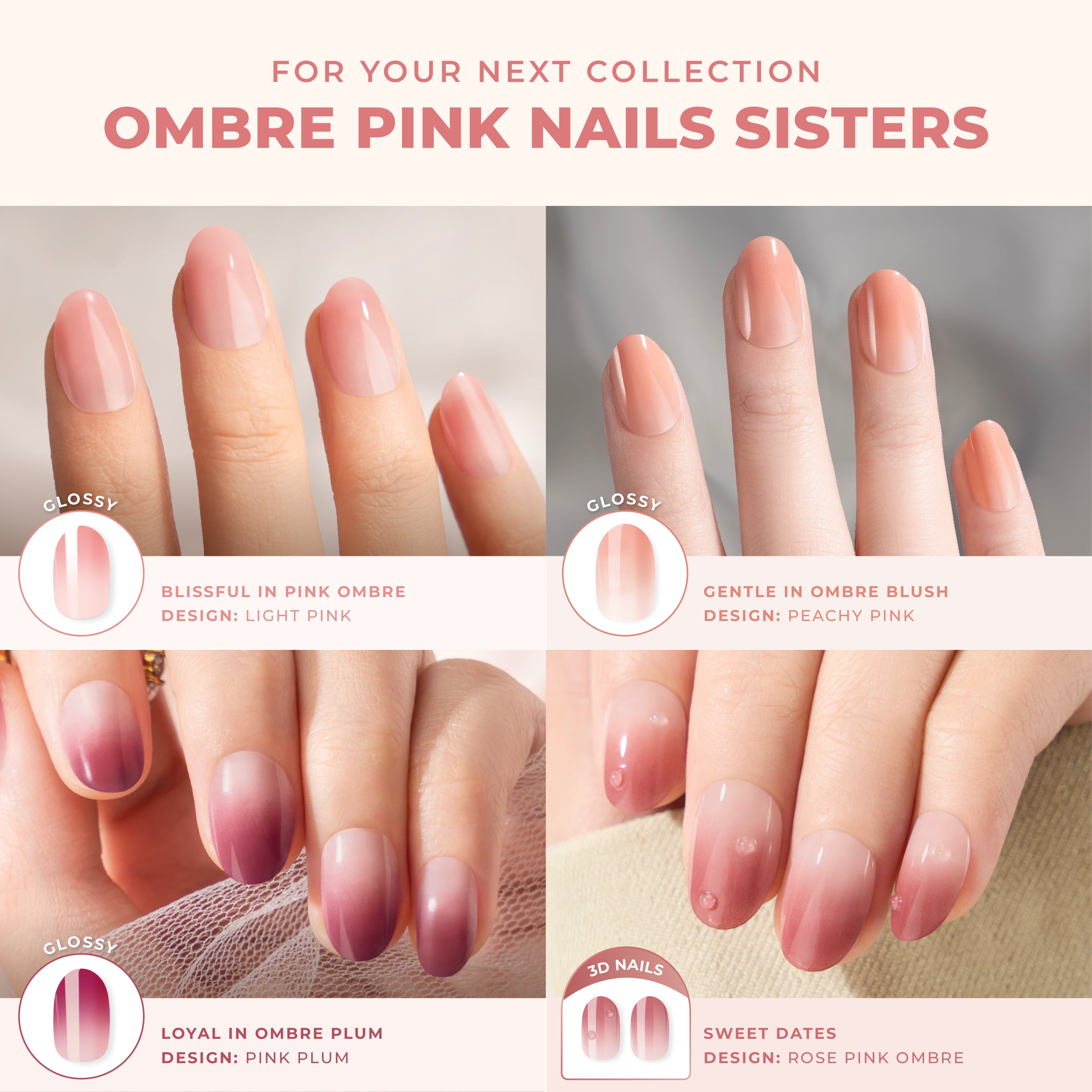 Gentle in Ombre Blush