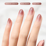 Load image into Gallery viewer, (NEW) Eze Nails x Emy Aghnia - Through Brick and Thin Spot On Manicure (Kuku Palsu Tempel)
