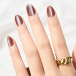 Load image into Gallery viewer, (NEW) Eze Nails x Stefany Talita - Latte Us Be Real Spot On Manicure (Kuku Palsu Tempel)
