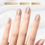 Load image into Gallery viewer, (NEW) Eze Nails x Emy Aghnia - Golden Hearted Spot On Manicure (Kuku Palsu Tempel)
