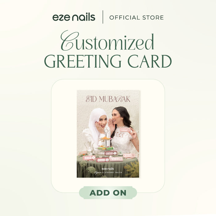 Eze Nails - Greetings Card (Customize Words)