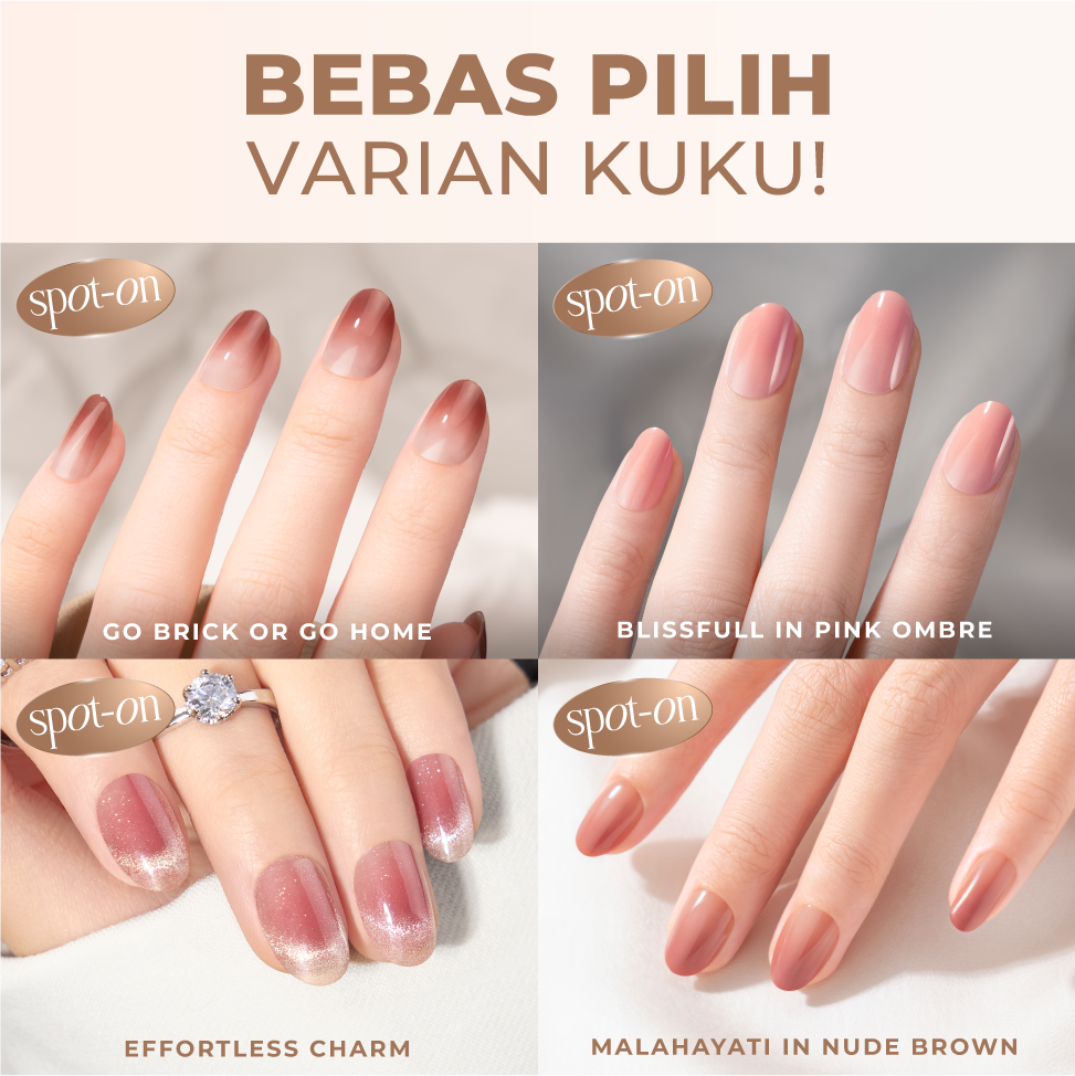 [BELI BANYAK LEBIH MURAH!] EZE NAILS - BUNDLE BRIDESMAID