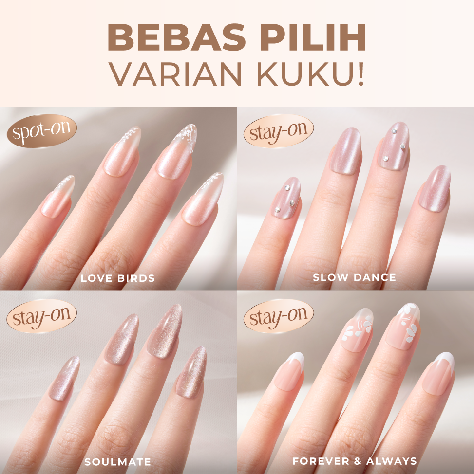 [BELI BANYAK LEBIH MURAH!] EZE NAILS - BUNDLE BRIDESMAID