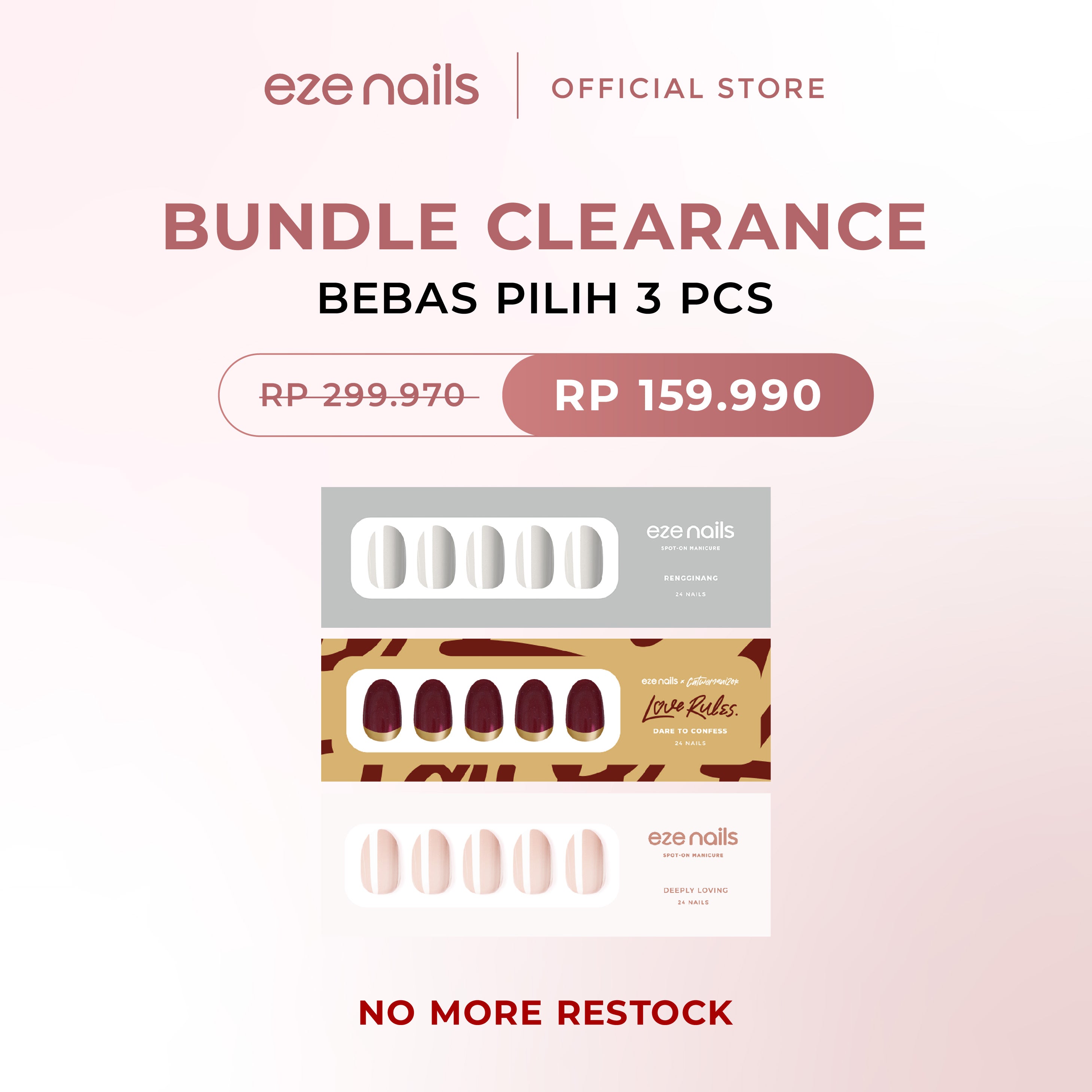 Bundle Clearance [3pcs Spot on Nails] - Eze Nails