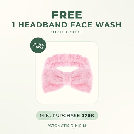 [GWP - NOT FOR SALE] FREE 1 HEADBAND FACEWASH