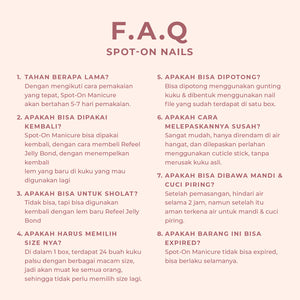 Klepon - Eze Nails Spot On Manicure (Kuku Palsu Tempel)