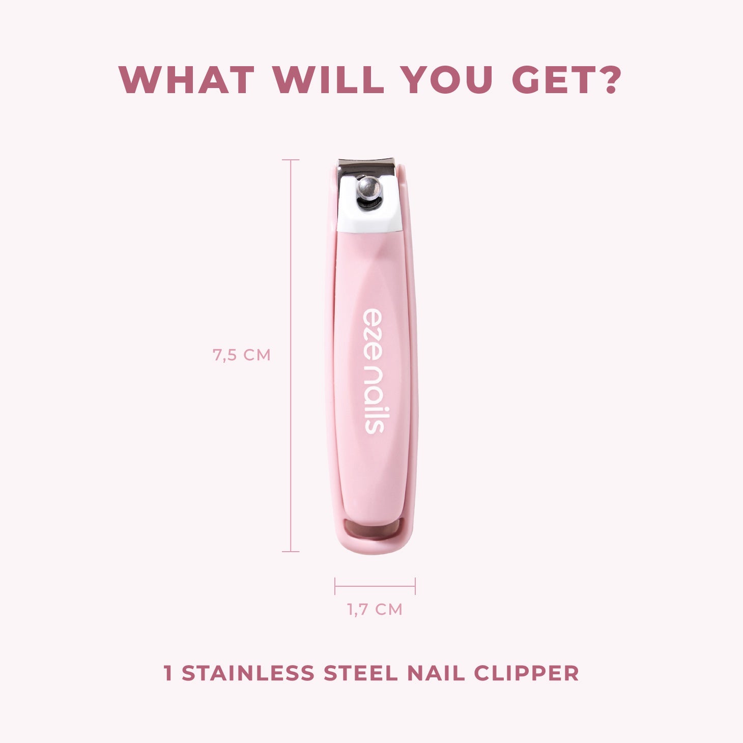 Eze Nails – Nail Clipper (Alat Pemotong Kuku)