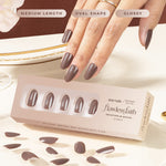 Load image into Gallery viewer, Devotion in Mocha - Eze Nails Spot On Manicure (Kuku Palsu Tempel)
