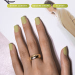 Load image into Gallery viewer, Honesty in Lime - Eze Nails Spot On Manicure (Kuku Palsu Tempel)
