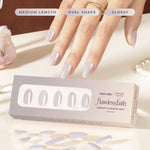 Load image into Gallery viewer, Modest in Mauve Grey - Eze Nails Spot On Manicure (Kuku Palsu Tempel)

