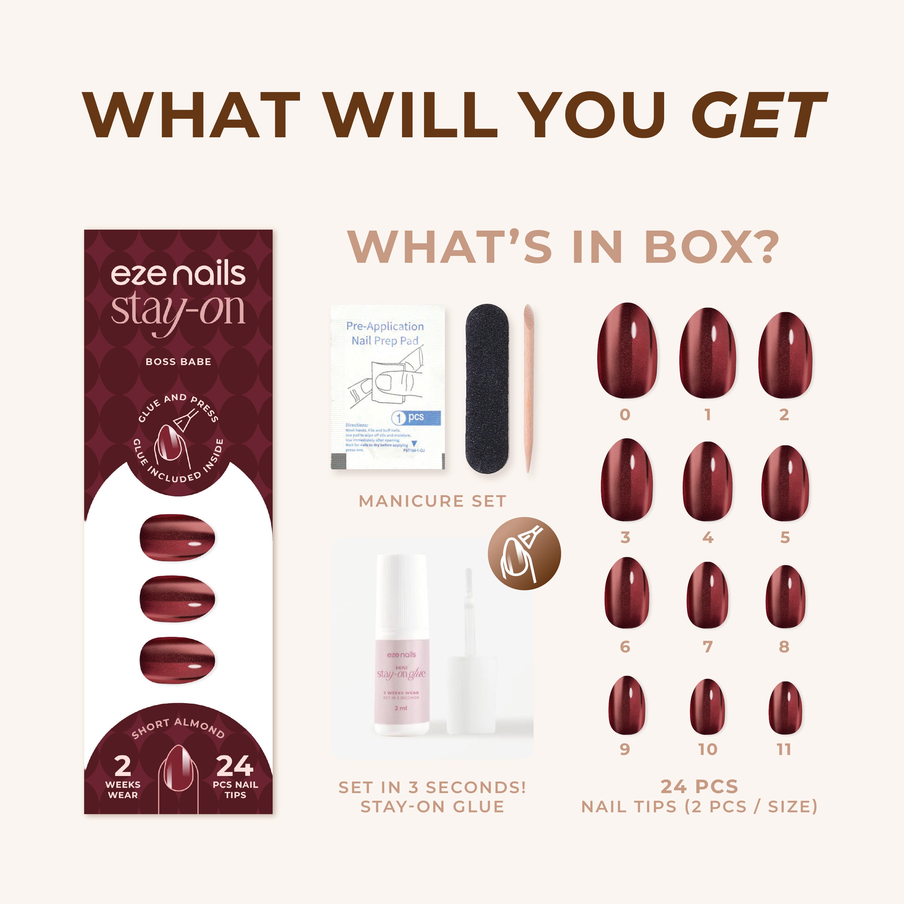 Stay On Nails - Boss Babe