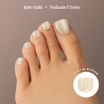 Load image into Gallery viewer, (NEW) Eze Nails x Nathanie Christy - Goddess In Champagne Spot on Pedicure (Kuku Tempel Kaki)
