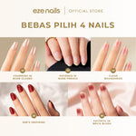 Load image into Gallery viewer, Eze Nails - BUNDLE BRIDAL — BUY 4, SAVE MORE (4 SPOT ON MANICURE - BEBAS PILIH)
