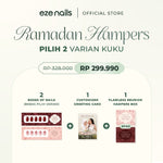 Load image into Gallery viewer, EZE NAILS - RAMADAN HAMPERS 2 BOX (2 Spot-On Nails + 1 Customize Greeting Card + Exclusive Flawless Reunion Hampers Box))
