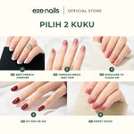 Load image into Gallery viewer, EZE NAILS - RAMADAN HAMPERS 2 BOX (2 Spot-On Nails + 1 Customize Greeting Card + Exclusive Flawless Reunion Hampers Box))
