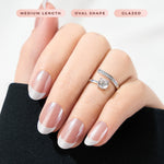 Load image into Gallery viewer, (NEW) Eze Nails x Emy Aghnia - BFF (Best French Forever) Spot On Manicure (Kuku Palsu Tempel)
