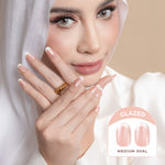 Load image into Gallery viewer, (NEW) Eze Nails x Emy Aghnia - BFF (Best French Forever) Spot On Manicure (Kuku Palsu Tempel)
