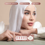 Load image into Gallery viewer, (NEW) Eze Nails x Emy Aghnia - Through Brick and Thin Spot On Manicure (Kuku Palsu Tempel)
