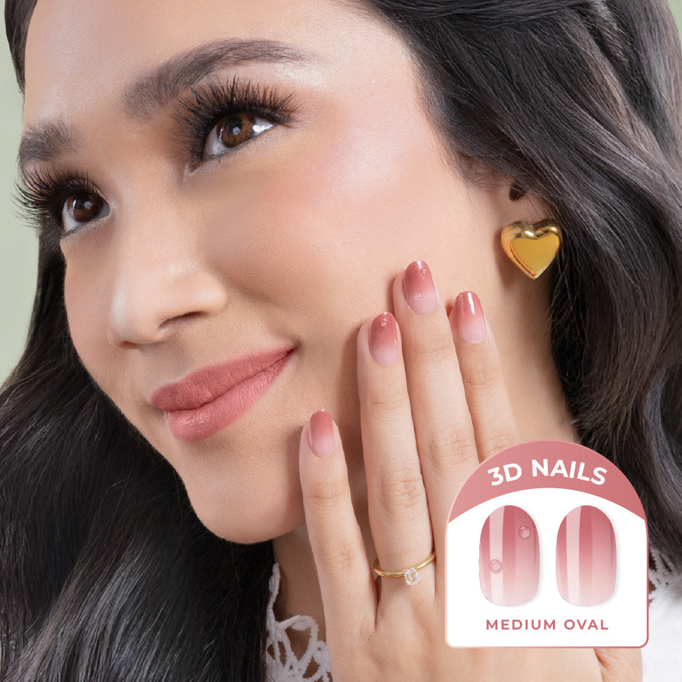 (NEW) Eze Nails x Stefany Talita - Sweet Dates Spot On Manicure (Kuku Palsu Tempel)