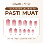 Load image into Gallery viewer, (NEW) Eze Nails x Stefany Talita - Sweet Dates Spot On Manicure (Kuku Palsu Tempel)
