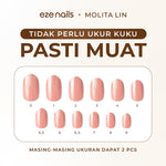 Load image into Gallery viewer, (NEW) Eze Nails x Molita Lin - Everlasting Bloom Spot On Manicure (Kuku Palsu Tempel)
