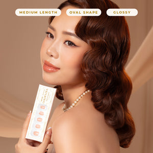 (NEW) Eze Nails x Molita Lin - Dare To Dazzle Spot On Manicure (Kuku Palsu Tempel)