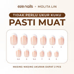 Load image into Gallery viewer, (NEW) Eze Nails x Molita Lin - Dare To Dazzle Spot On Manicure (Kuku Palsu Tempel)
