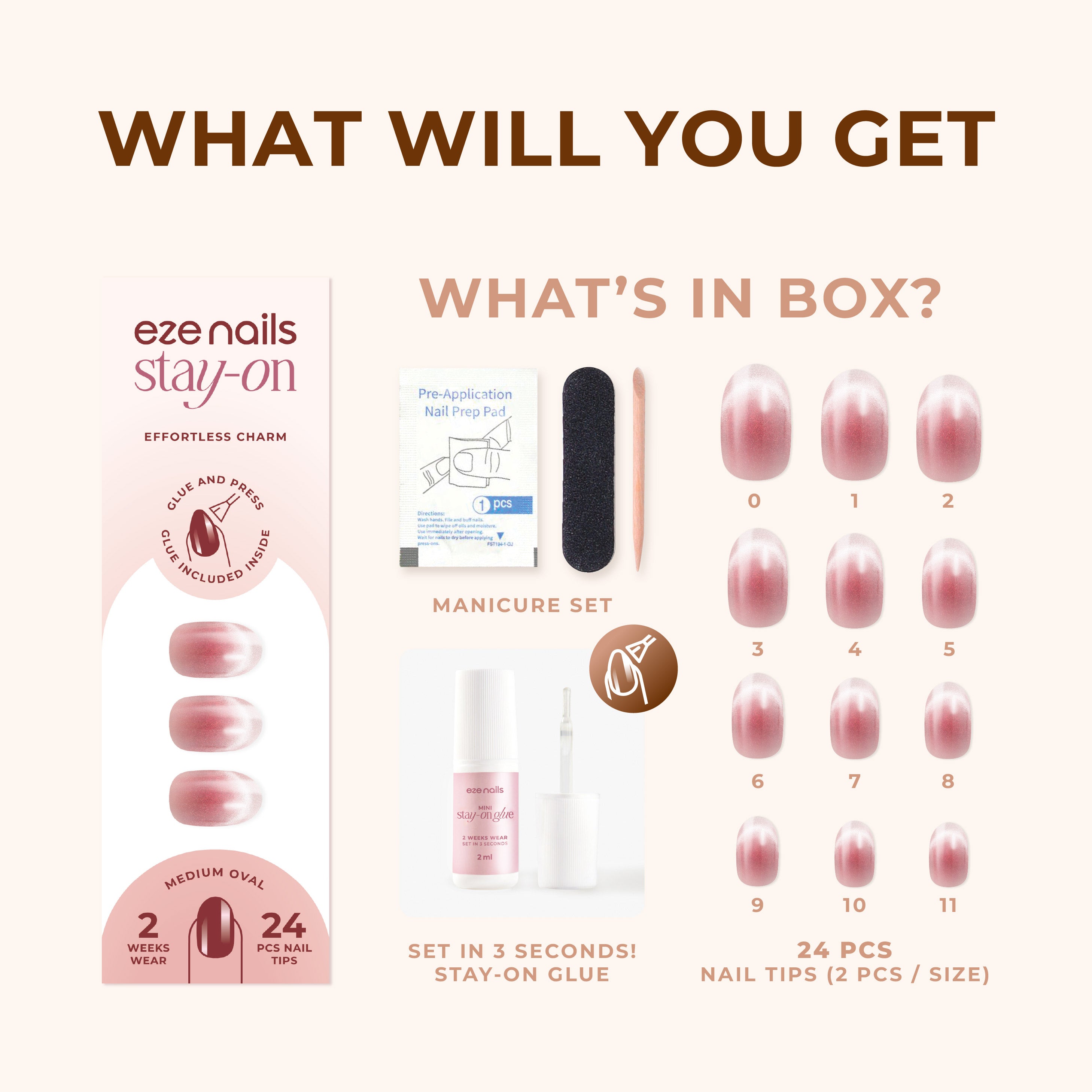 Stay On Nails - Effortless Charm