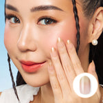 Load image into Gallery viewer, Eze Nails X Shannon Dorothea - Sunset Lover In Gold Ombre Spot On Manicure (Kuku Palsu Tempel)
