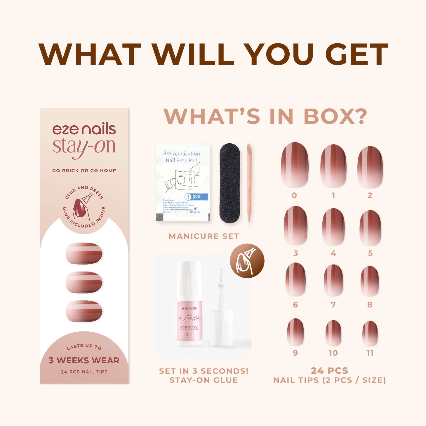 Stay On Nails - Go Brick Or Go Home