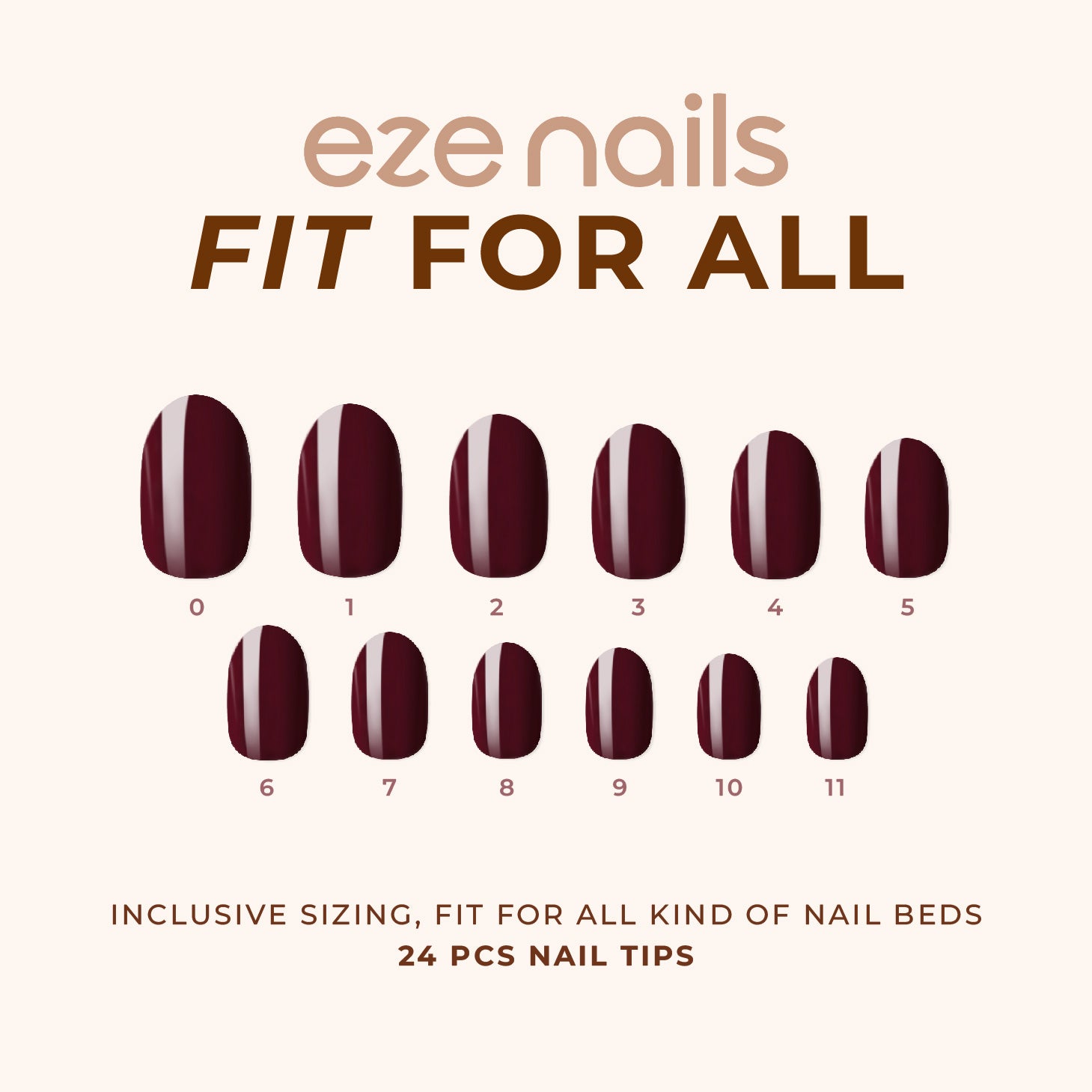 Stay On Nails - Noble In Deep Wine