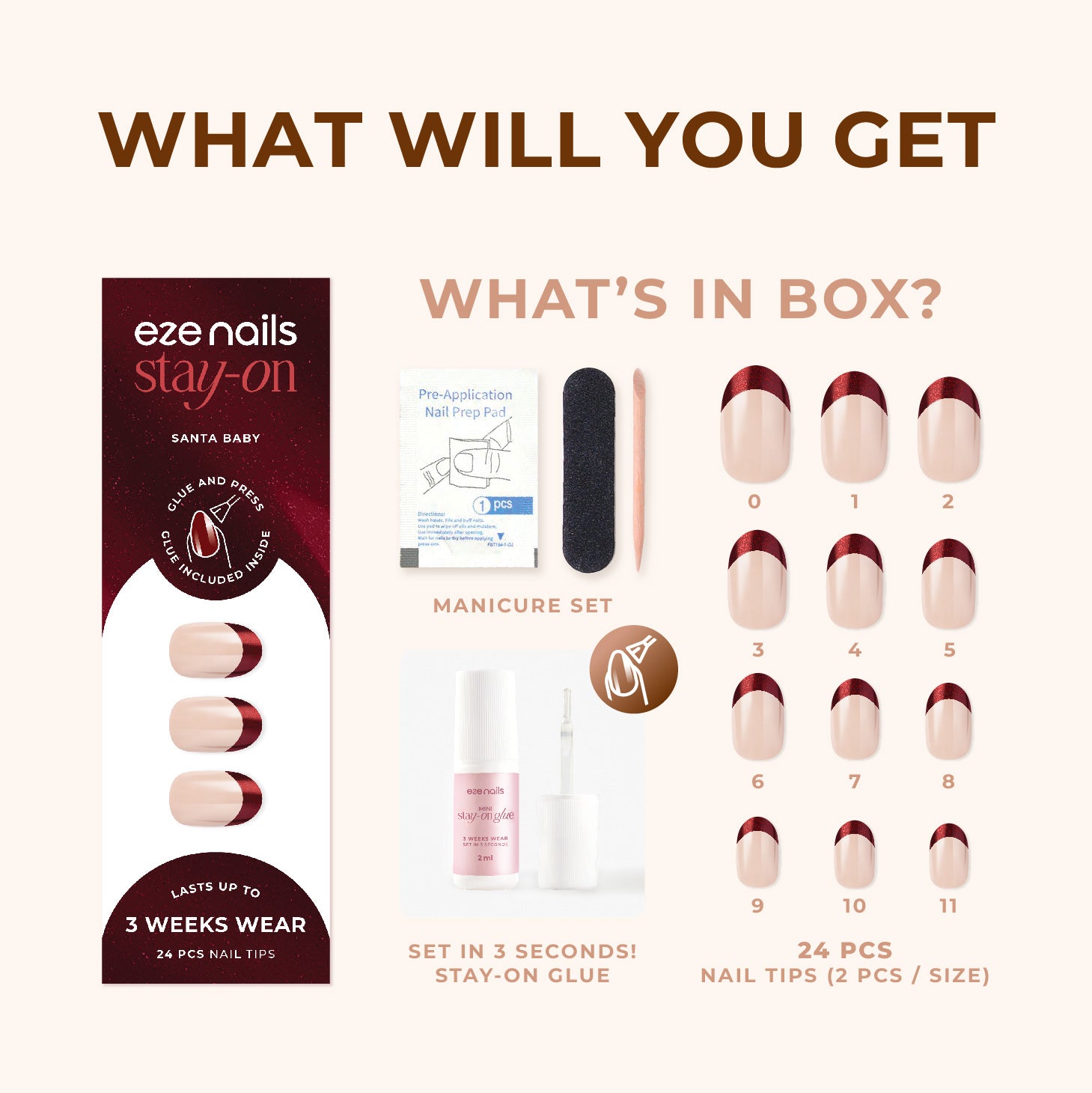 Stay On Nails - Santa Baby