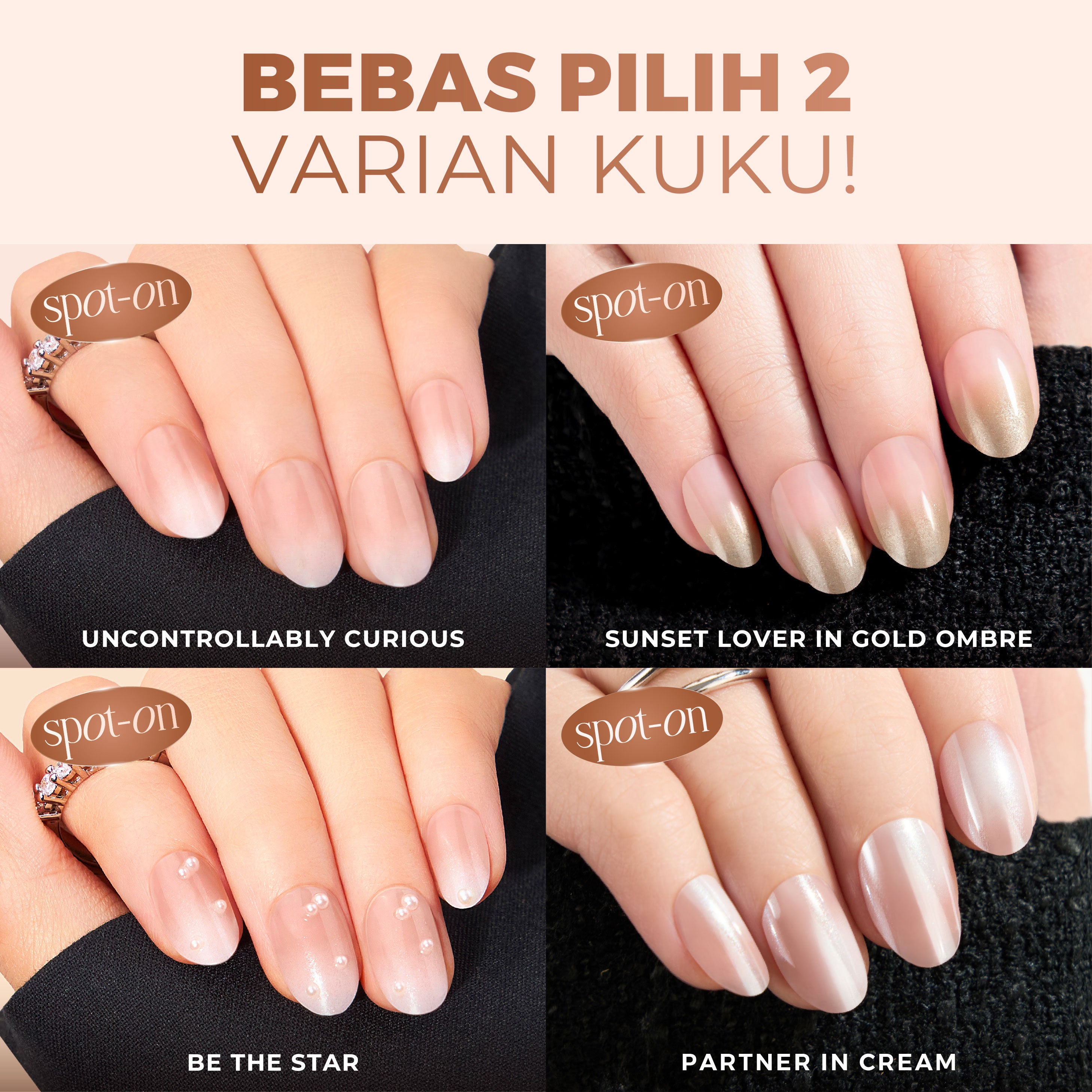 [BUY 1 GET 1] - Eze Nails Ombre Nails Series