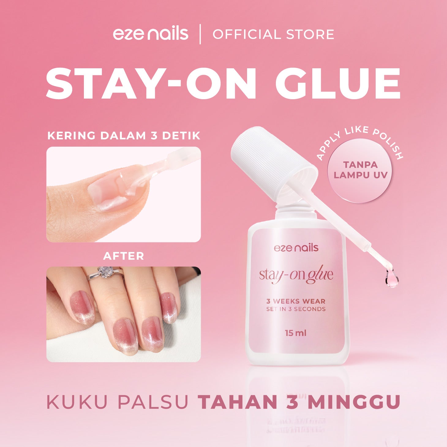 Eze Nails - Stay On Essential Kit